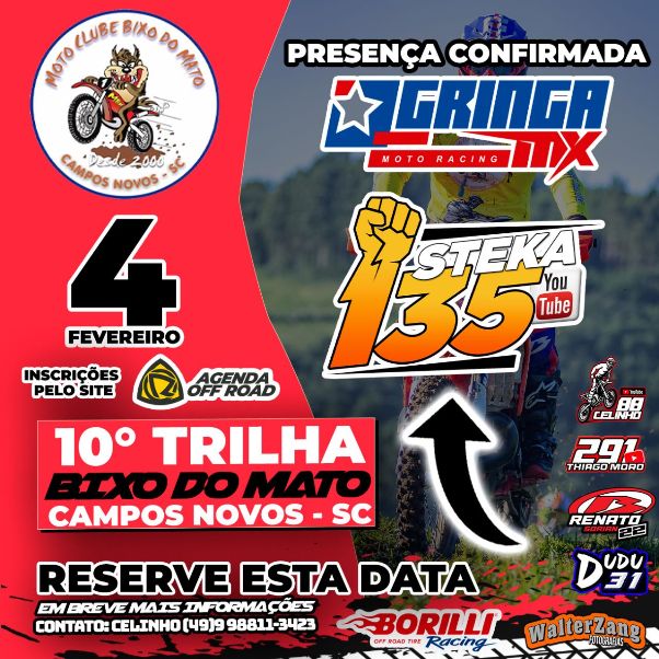 1º Super- Passeio Motos e Trilhas - Agenda Off Road